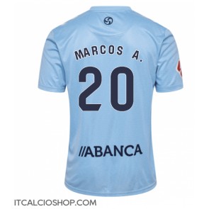 Celta Vigo Marcos Alonso #20 Prima Maglia 2024-25 Manica Corta